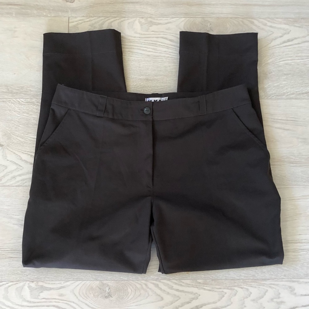 Alka European Brand Petite Gray Dress Pants